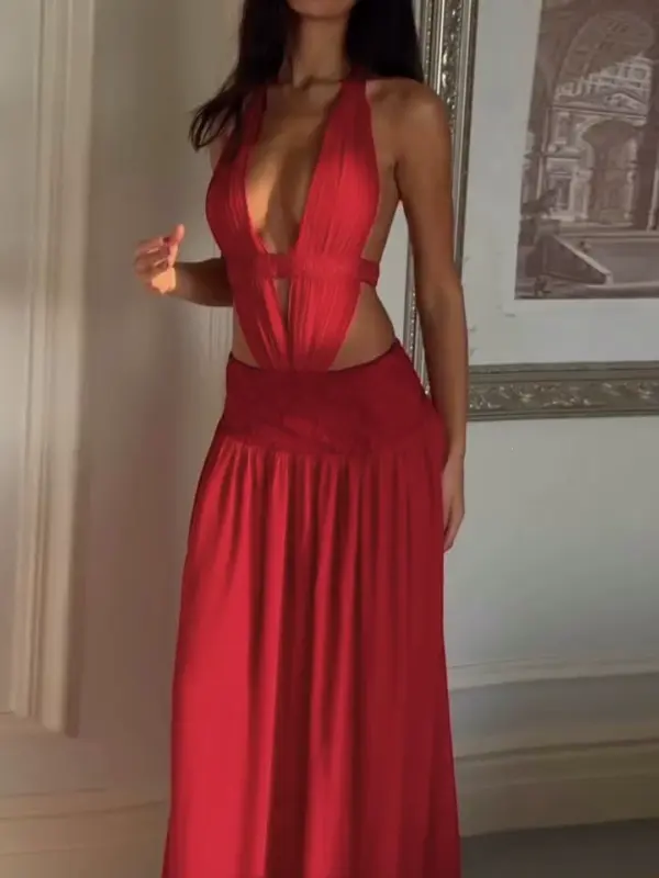 Zélie Halter Dress — ARINESSY
