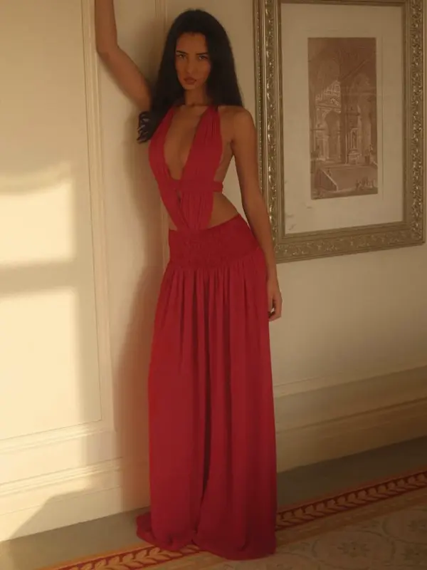 Zélie Halter Dress — ARINESSY