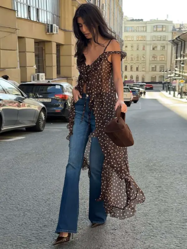 Salomé Mesh Top — ARINESSY