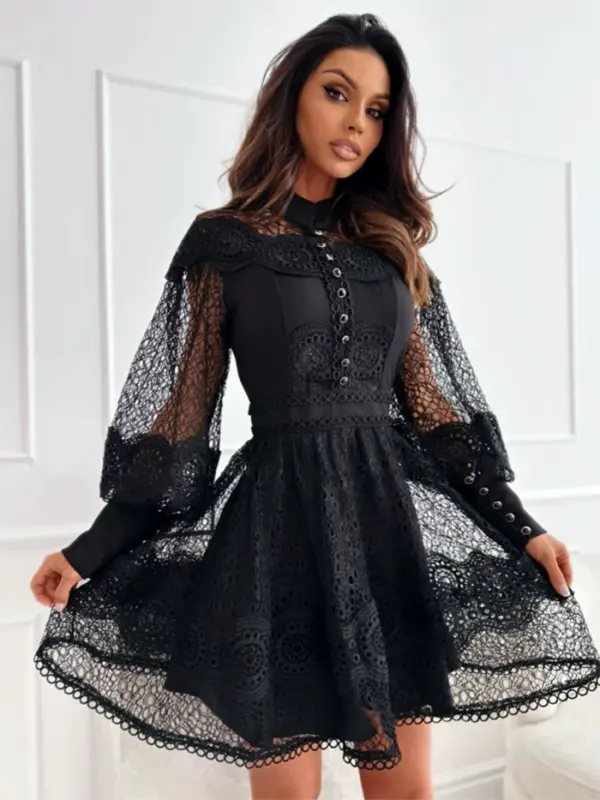 Blandine Lace Dress — ARINESSY